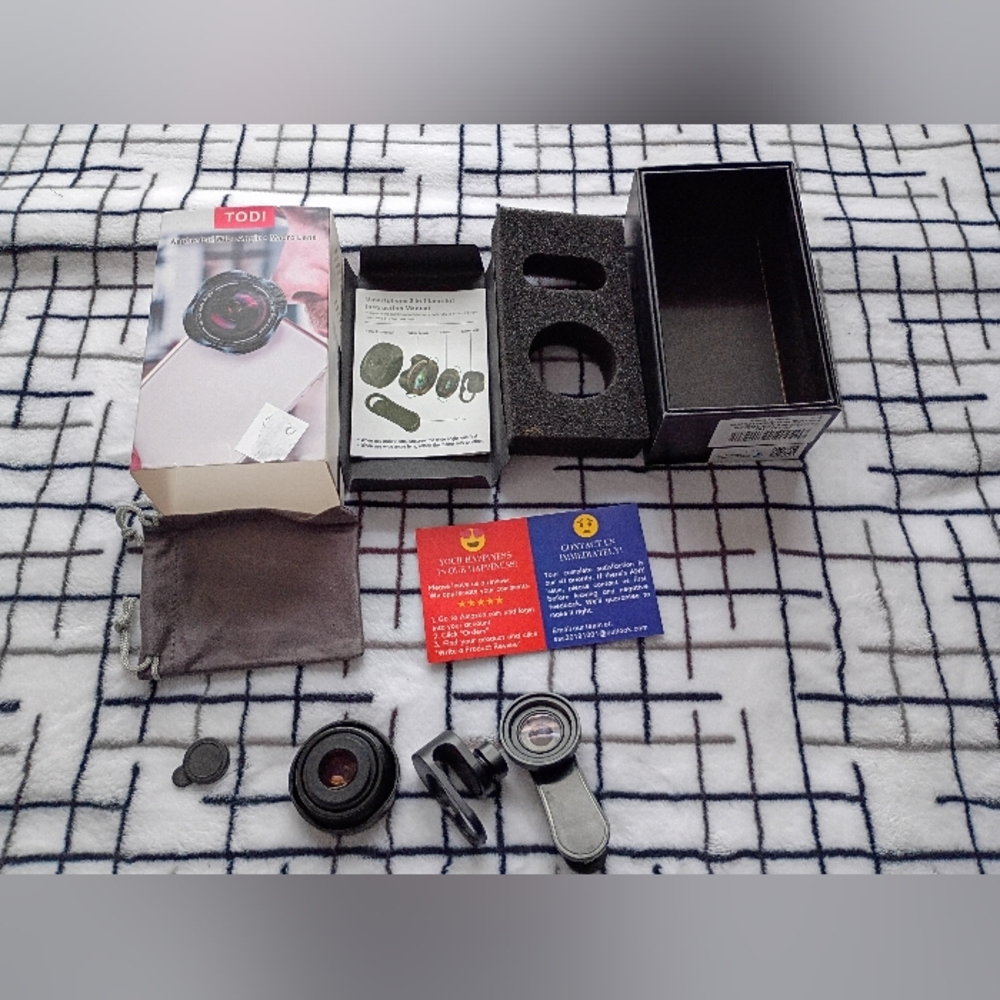 TODI Aspherical Wide Angle + Macro Lens New in Box